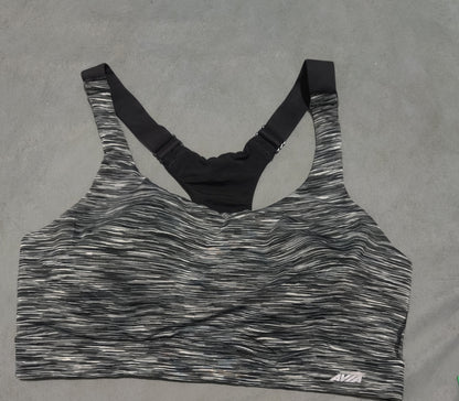 Avia Women Gray Sport Bra