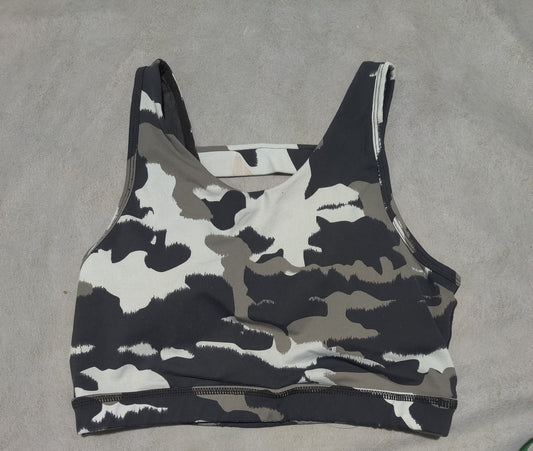Mono b Women Camouflage Sport Bra