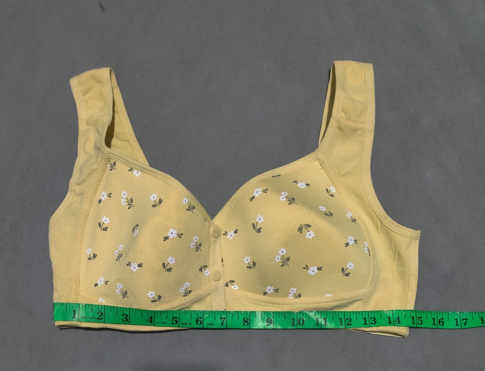 Daisy Women Yellow Sport Bra