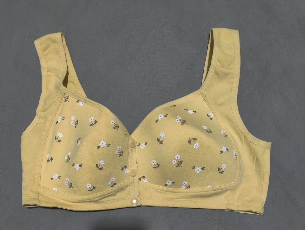 Daisy Women Yellow Sport Bra