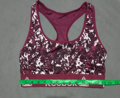 Reebok Women Maroon Sport Bra