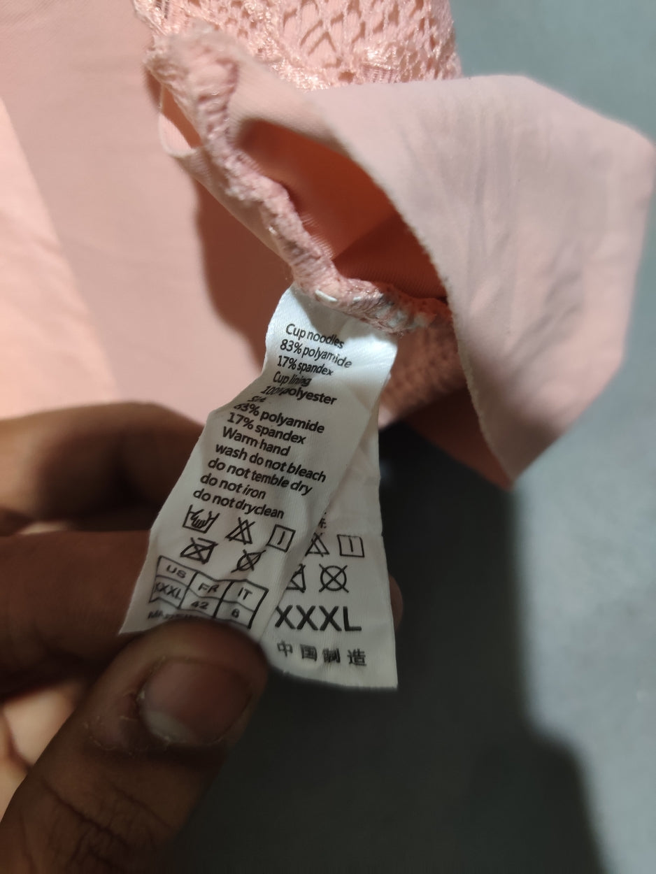 Preloved Women Pink Sport Bra
