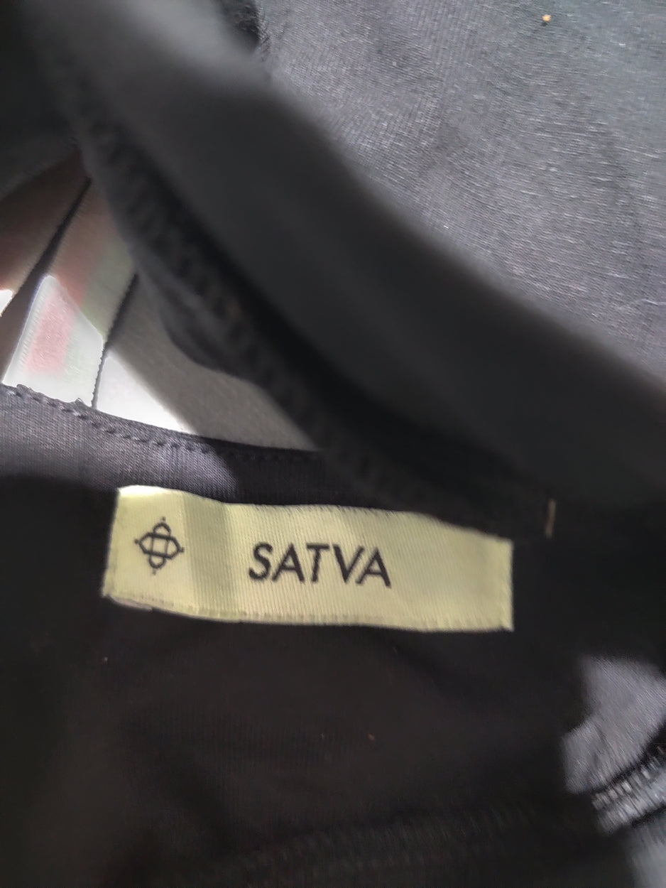 Satva Women Black Sport Bra