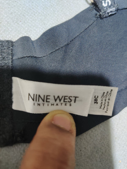 Nine West Women Black Sport Bra