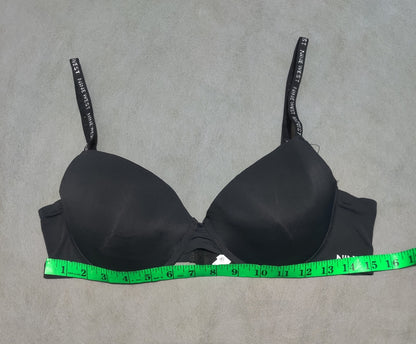 Nine West Women Black Sport Bra