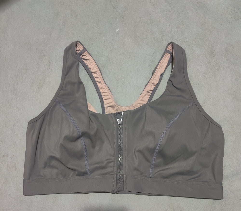 Angabriel Women Gray Sport Bra