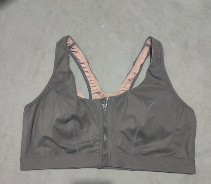 Angabriel Women Gray Sport Bra
