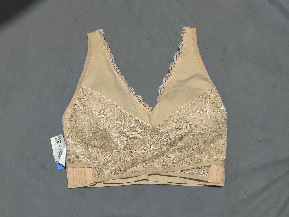 Caramia Women Cream Sport Bra