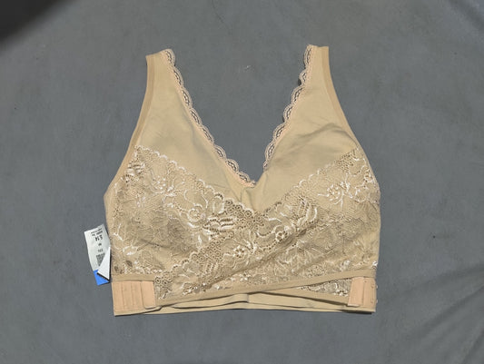 Caramia Women Cream Sport Bra