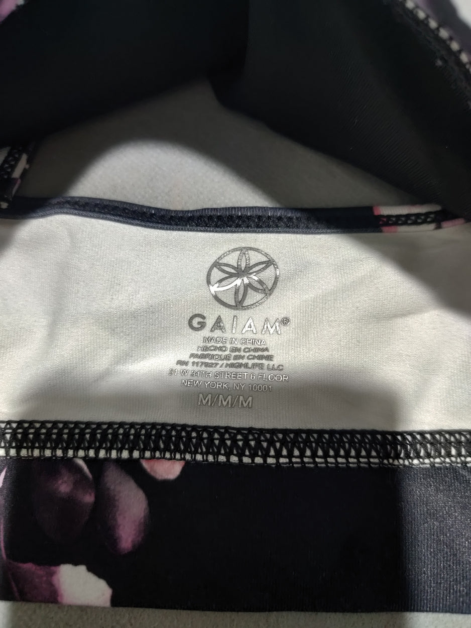 Gaiam Women Black Sport Bra