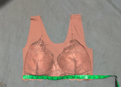 Preloved Women Cream Sport Bra