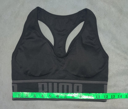 Puma Women Black Sport Bra