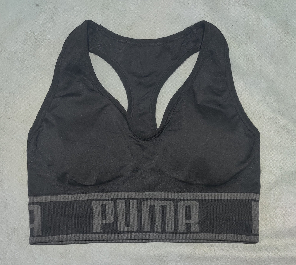 Puma Women Black Sport Bra