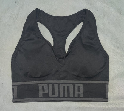 Puma Women Black Sport Bra