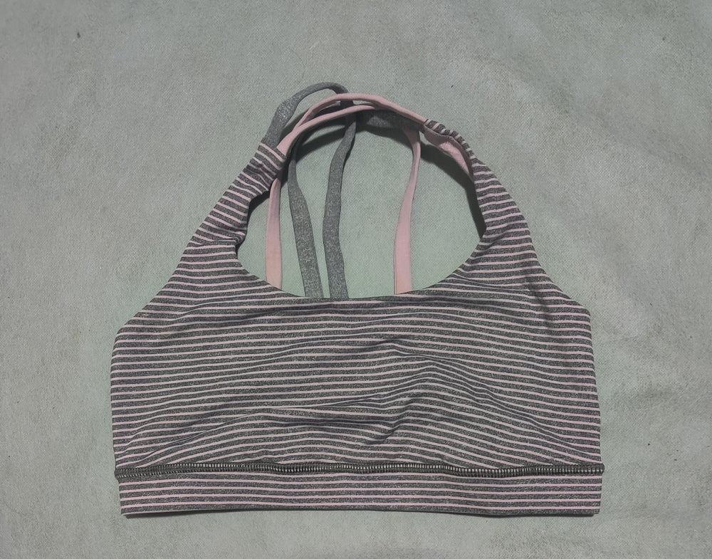 Lululemon Women Gray Sport Bra