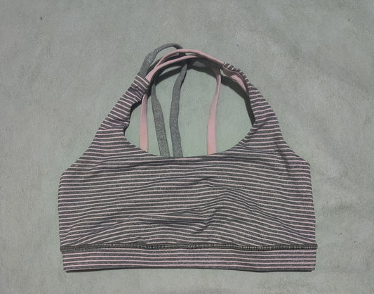 Lululemon Women Gray Sport Bra