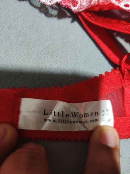 Little Women Red Sport Bra