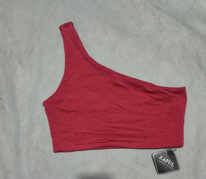 Zaful Women Red Sport Bra