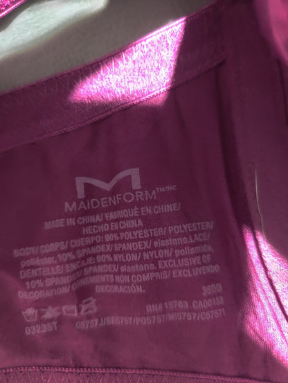 Maidenform Women Purple Sport Bra
