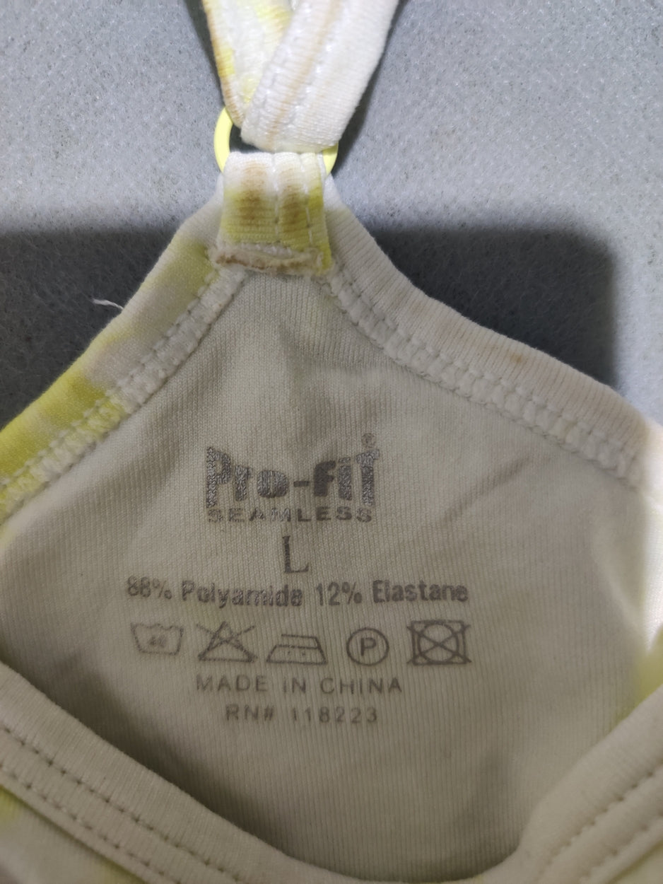 Pro Fit Seamless Women White Sport Bra