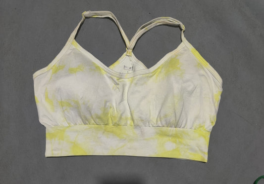 Pro Fit Seamless Women White Sport Bra