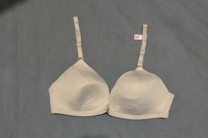 Pink Women Cream Sport Bra