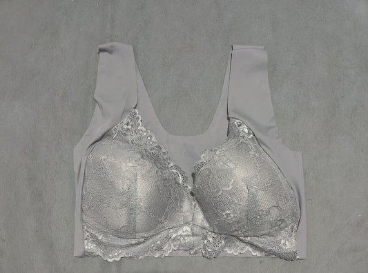 Preloved Women Gray Sport Bra