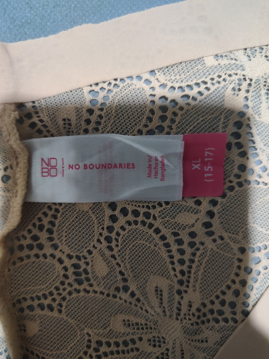 No Boundaries Women Cream Underwear