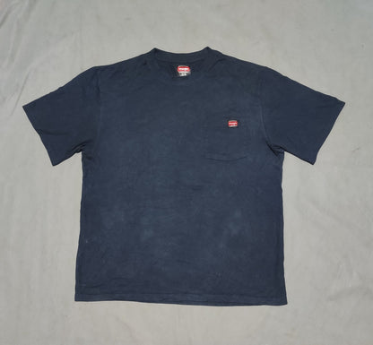 Wrangler Men Cotton Blue T Shirt – Preloved Labels (view 2)