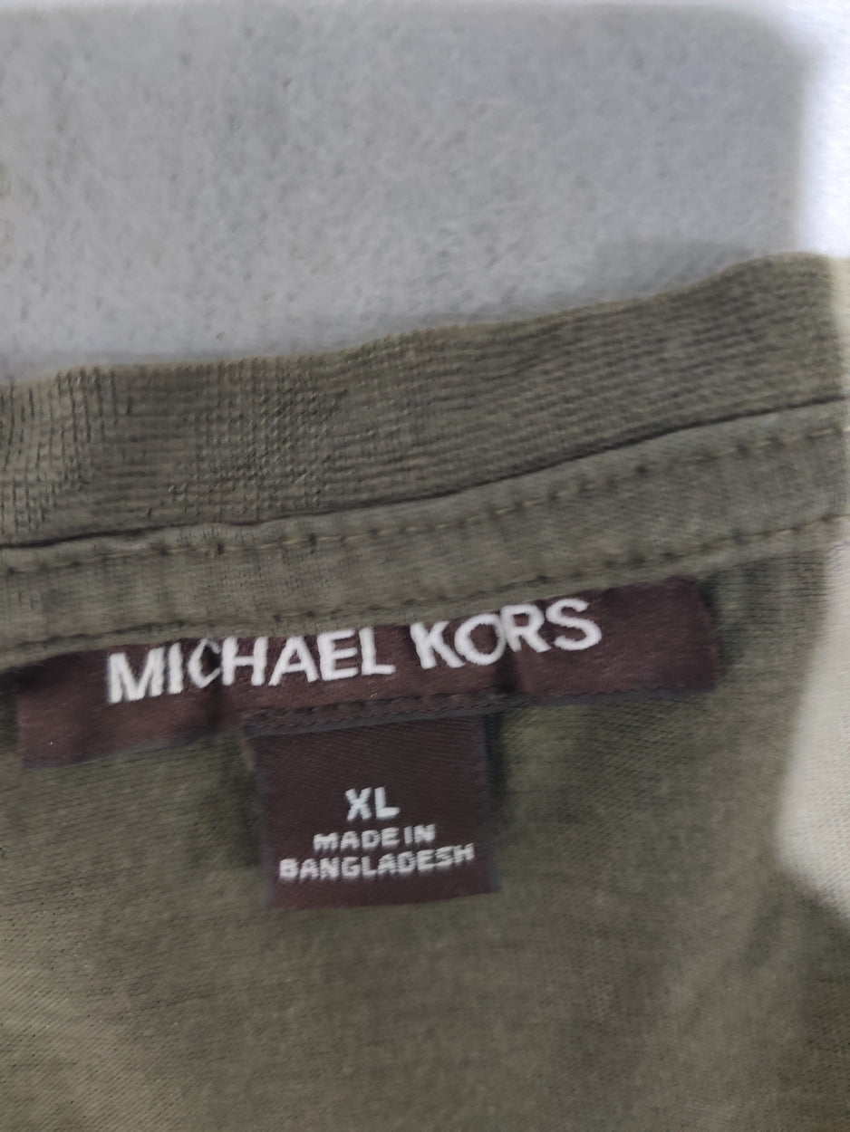 Michael Kors Men Cotton Black T Shirt