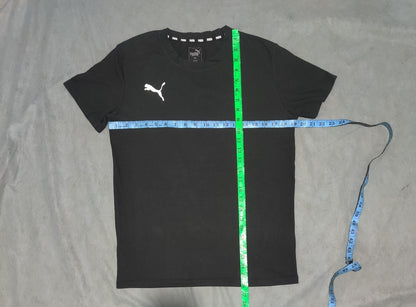 Puma Men Cotton Black T Shirt