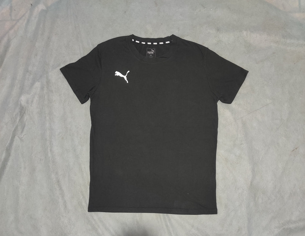 Puma Men Cotton Black T Shirt