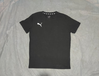 Puma Men Cotton Black T Shirt