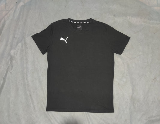 Puma Men Cotton Black T Shirt