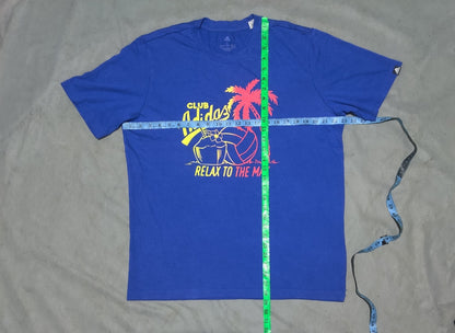 Adidas Men Cotton Blue T Shirt – Preloved Labels (view 4)