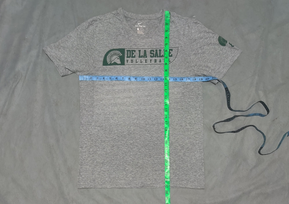 Nike Men Cotton Gray T Shirt