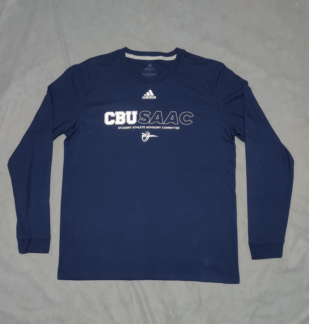 Adidas Men Cotton Blue T Shirt