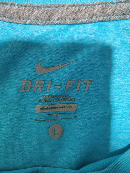 Nike Men Sport Blue T Shirt