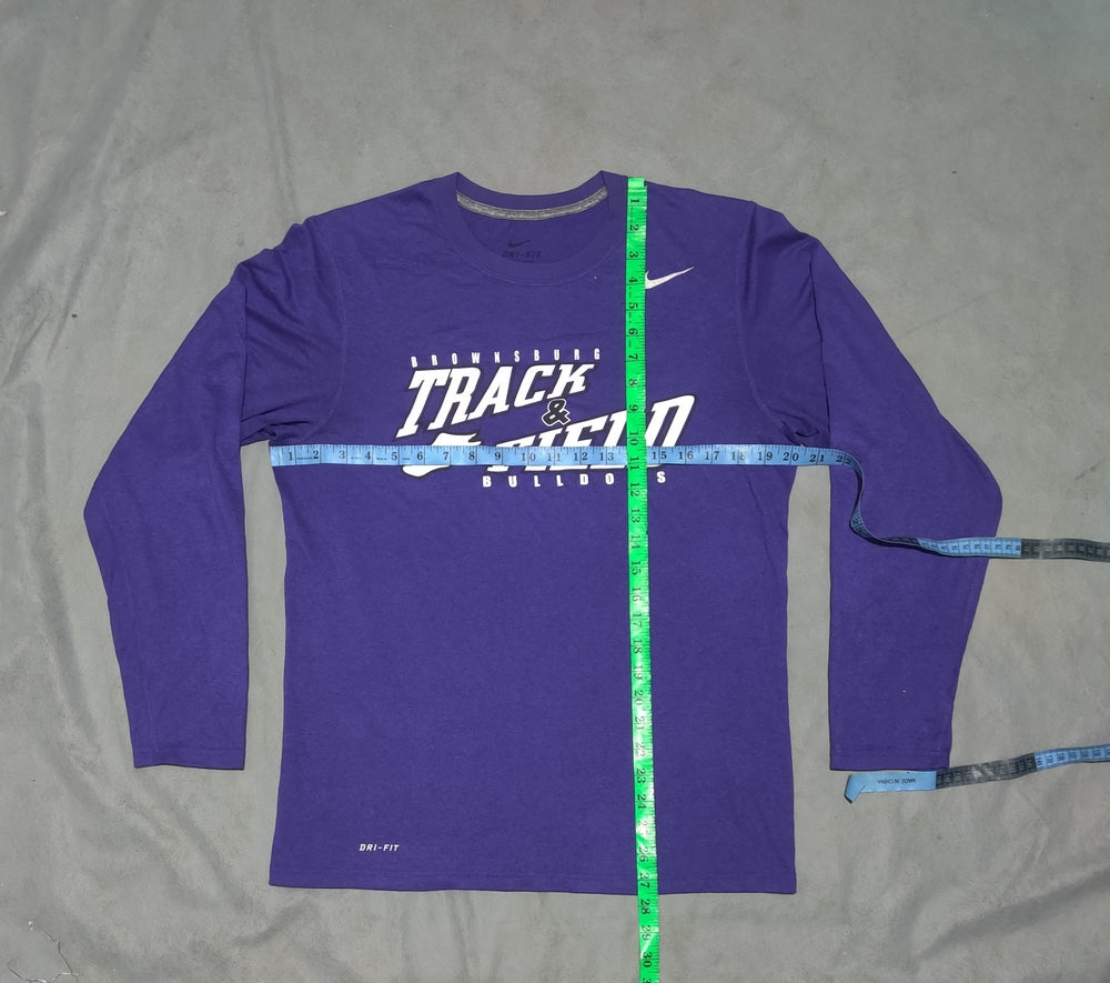 Nike Dir Fit Men Sport Purple T Shirt