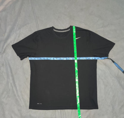 Nike Dri Fit Men Sport Black T Shirt