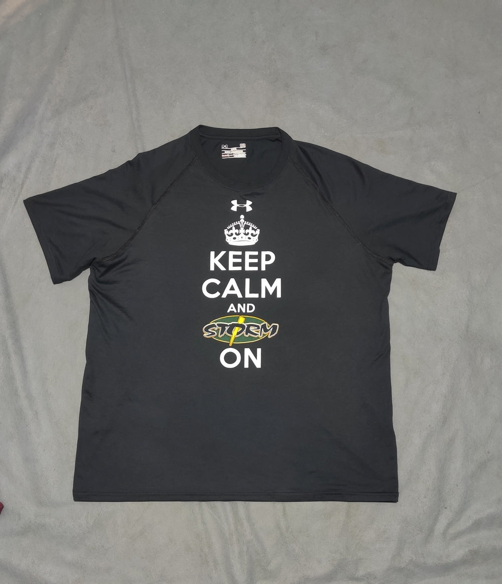Under Armour Men Sport Black T Shirt