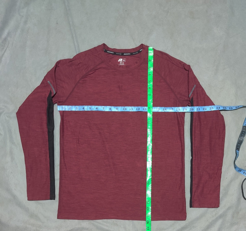 Russell Men Sport Maroon T Shirt