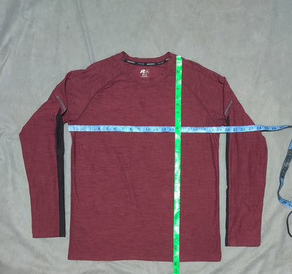 Russell Men Sport Maroon T Shirt