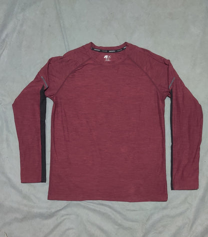 Russell Men Sport Maroon T Shirt