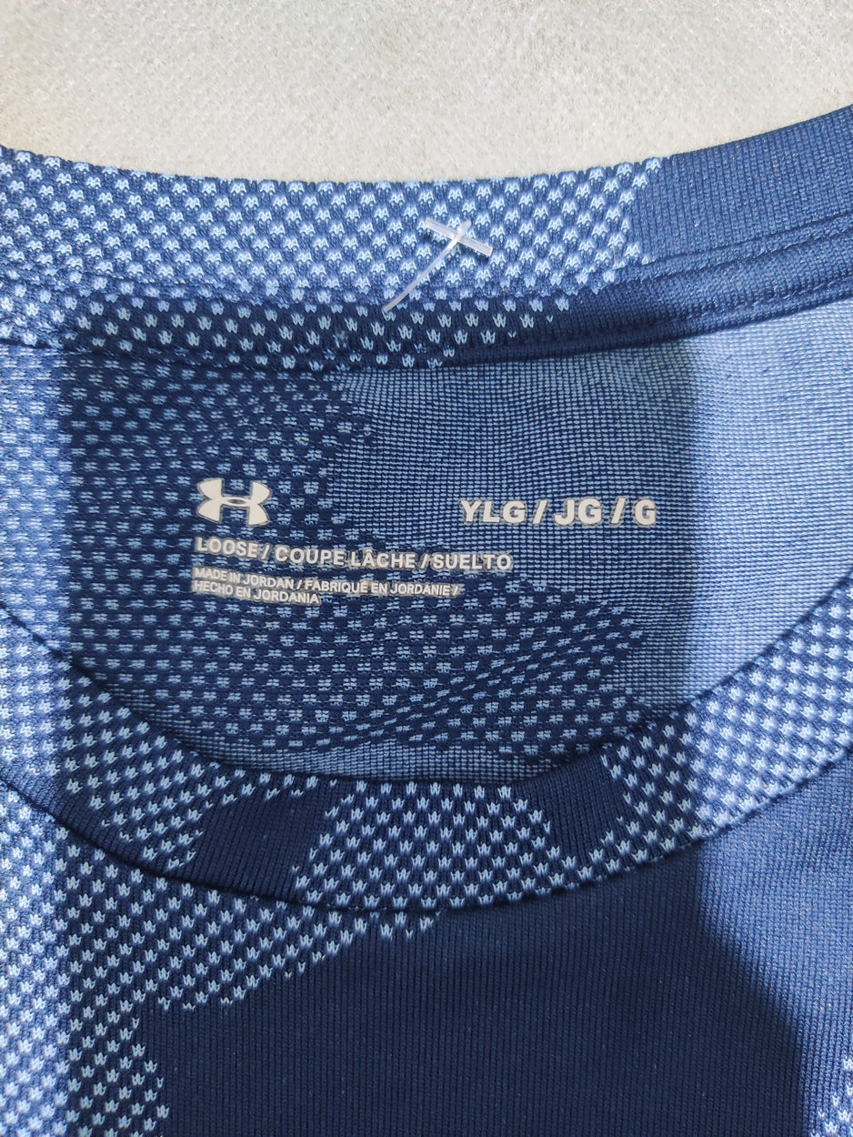Under Armour Women Sport Blue T Shirt – Preloved Labels (view 3)