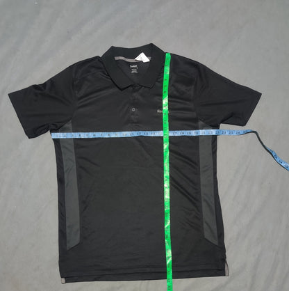 Reebok Men Blue Sport Polo T Shirt XL