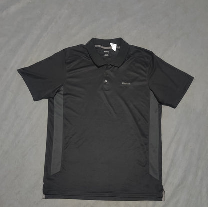 Reebok Men Blue Sport Polo T Shirt XL