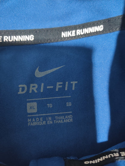 Nike Dri Fit Men Blue Sport Polo T Shirt XL