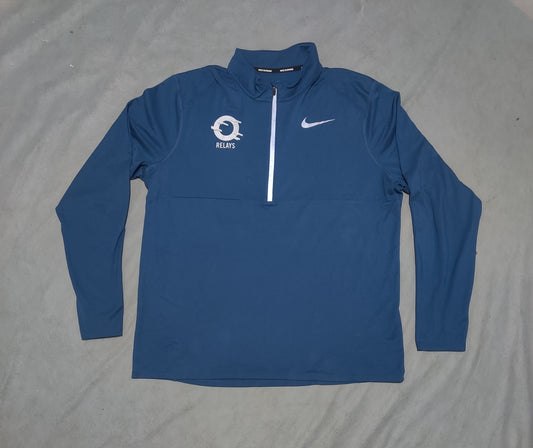Nike Dri Fit Men Blue Sport Polo T Shirt XL