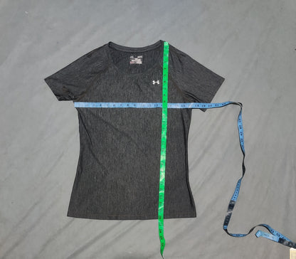 Under Armour Women Sport Gray T Shirt